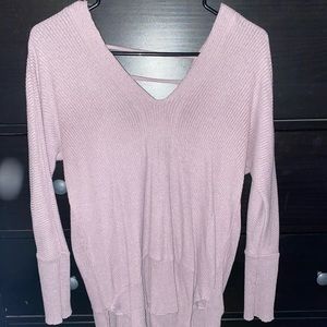 Womens Daytrip light purple sweater
